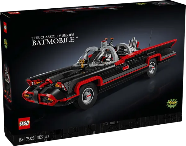 Изображение Конструктор с 18 лет 76328 Лего супер герои бэтмобиль из телесериала Лего к/у, 1 шт