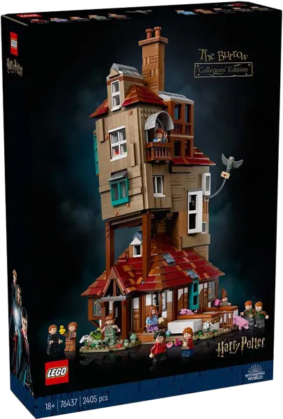 Изображение Конструктор с 18 лет 76437 Лего гарри поттер нора Лего к/у, 1 шт