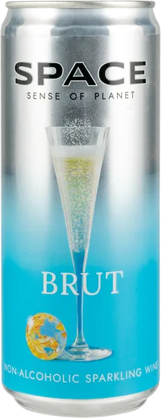 Изображение Напиток безалкогольный газ Спейс брют Космическая компания ж/б, 0,33 л