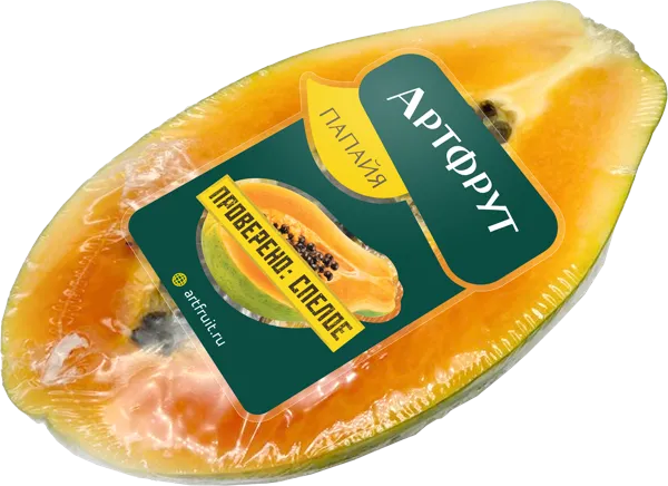 Изображение Фрукты половинка Артфрут папайя  в/у, 1 шт