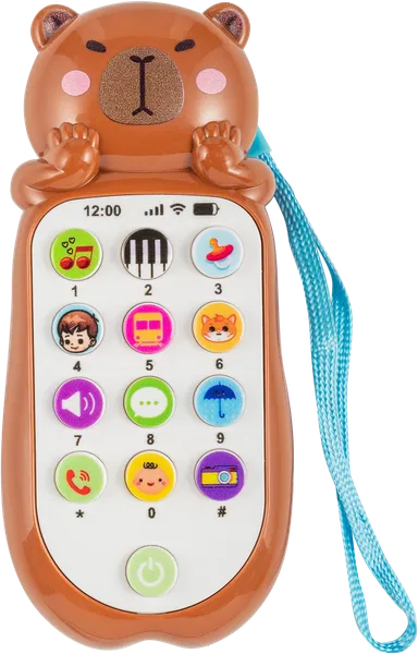 Изображение Игрушка интерактивная Игруны телефон капибара Донгуан к/у, 1 шт