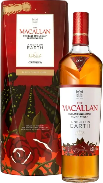 Изображение Виски односолодовый Макаллан ночь на земле путешествие Макаллан п/у, 0,7 л