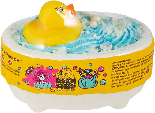 Изображение Гейзер для ванны Бум шоп рекурсия релакс ИП Егорова А.О м/у, 200 г