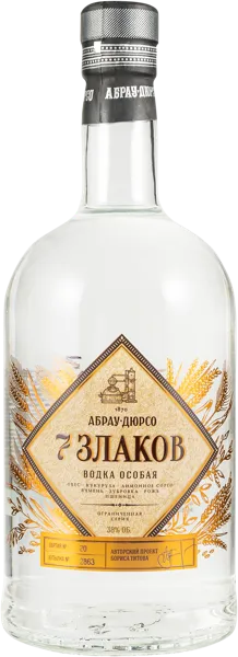 Изображение Водка 38% 7 злаков особая Лоза с/б, 0,7 л
