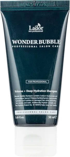 Изображение Шампунь для тонких волос Ладор объем увлажнение Ньюген косметикс п/у, 50 мл