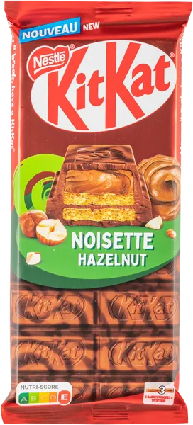 Изображение Шоколад молочный Кит Кат ореховая начинка Нестле м/у, 99 г