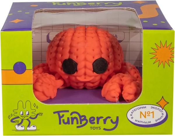 Изображение Фигурка антистресс Фанберри тойз крабик рик макси Фанберри Тойз ООО к/у, 1 шт