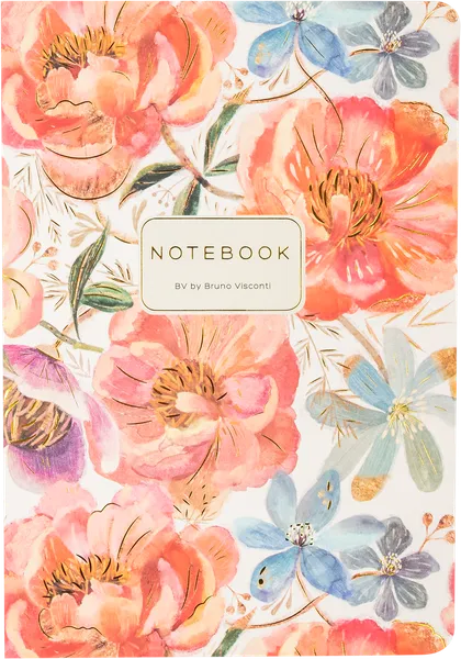 Изображение Тетрадь 40л клетка Бруно Висконти А5 флора феерия Джи Си Эф Индастри , 1 шт