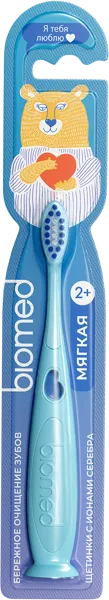 Изображение Зубная щетка детская с 2 лет Биомед мягкая Цзянсу Чэньцзе Дейли п/у, 1 шт