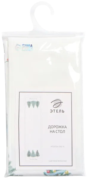 Изображение Дорожка 40*147см сервировочная Этель сказочный лес белая Уральская Мануфактура м/у, 1 шт