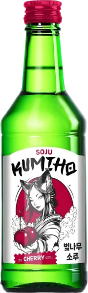 Изображение Соджу вишня Соджу Кумихо Татспиртпром с/б, 0,375 л