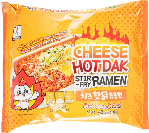 Изображение Лапша быстрого приготовления Мигавон Хот Дак рамен стир фрай сыр Мигавон м/у, 150 г