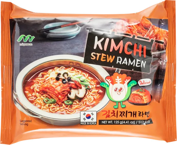 Изображение Лапша быстрого приготовления Мигавон рамен кимчи Мигавон м/у, 125 г