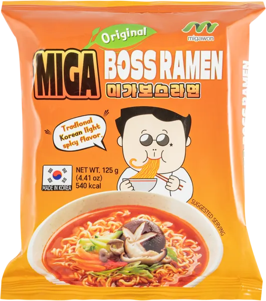 Изображение Лапша быстрого приготовления Мигавон Мига Босс рамен Мигавон м/у, 125 г