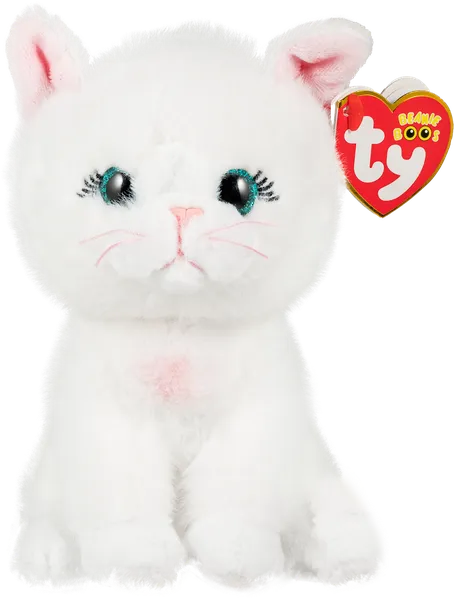 Изображение Мягкая игрушка 15см ТУ бени биллис амелия белая кошечка ТУ Инкорпорейшен , 1 шт