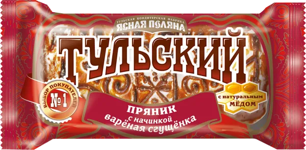 Изображение Пряник Тульский с вареной сгущенкой ОК Красный Октябрь м/у, 130 г