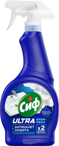 Изображение Средство для ванной спрей Сиф ультра антиналет АрнестЮниРусь ООО п/у, 500 мл