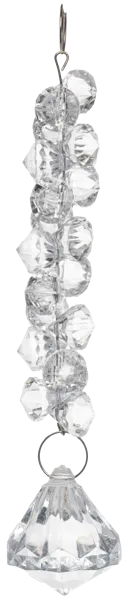 Изображение Подвеска 15см пластик Анна Лафарг сосулька Анна Лафарг , 1 шт