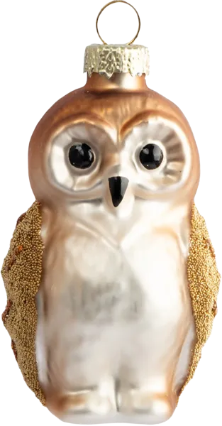Изображение Подвеска 8см стекло Анна Лафарг сова Анна Лафарг , 1 шт