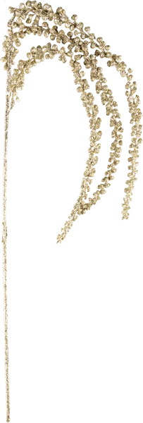 Изображение Ветка 55см декоративная Анна Лафарг амарант золотистая Анна Лафарг , 1 шт