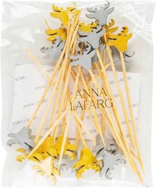 Изображение Шпажки 9см для канапе Анна Лафарг олени Анна Лафарг , 20 шт