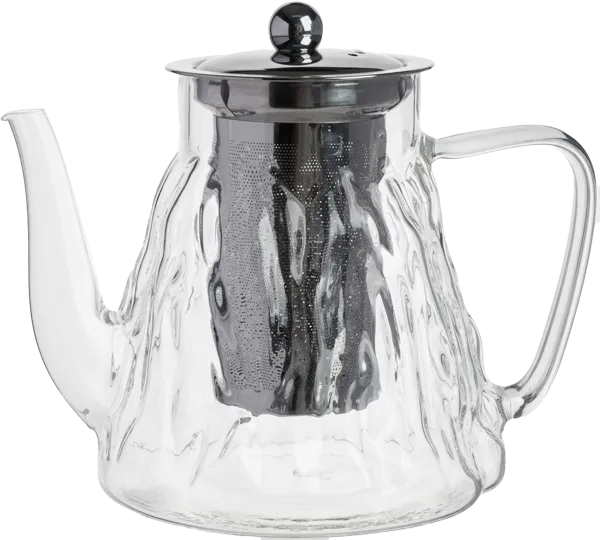 Изображение Чайник 1л заварочный Анна Лафарг рельефный стекло Анна Лафарг кор, 1 шт