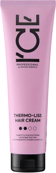 Изображение Крем для волос термо Айс бай натура сиберика разглаживающий Натура сиберика п/у, 150 мл