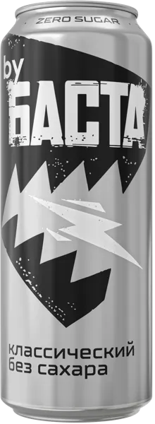 Изображение Напиток Энергетический Бай Баста зеро Вакуленко В. М. ж/б, 0,45 л