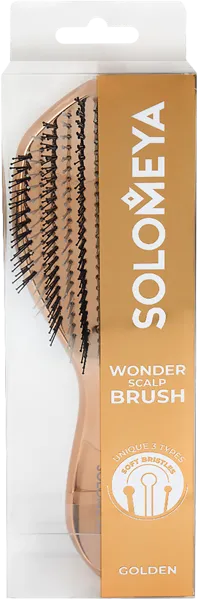 Изображение Расческа для волос Соломия золотой градиент Соломия п/у, 1 шт