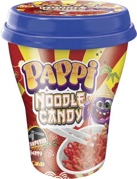 Изображение Мармелад жевательный Пэппи лапша фуртовая Сечен Фуд п/б, 50 г