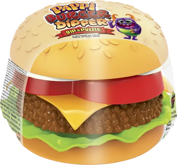 Изображение Карамель Пэппи бургер с кислым порошком Сечен Фуд п/б, 20 г