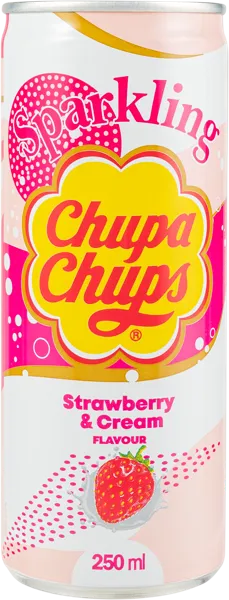 Изображение Напиток газ Чупа чупс клубника Нэмьянг Дэри Продактс ж/б, 0,25 л