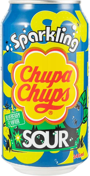 Изображение Напиток газ Чупа чупс кислая черника Нэмьянг Дэри Продактс ж/б, 0,345 л