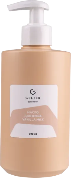 Изображение Масло для душа Гельтек ванильное молочко ООО Гельтек-Медика п/у, 390 мл