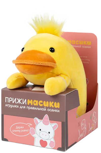 Изображение Мягкая игрушка 18см Макси тойз утка джерри Макси Тойз к/у, 1 шт