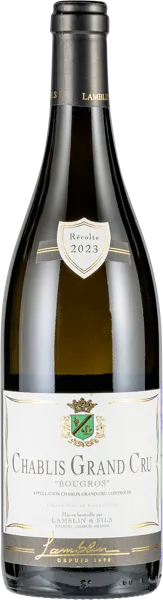 Изображение Вино белое сухое стиль №2 Шардоне Шабли Гран Крю Бугро 2023 Ламблен Фис с/б, 0,75 л