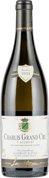 Изображение Вино белое сухое стиль №2 Шардоне Шабли Гран Крю Водезир 2023 Ламблен Фис с/б, 0,75 л