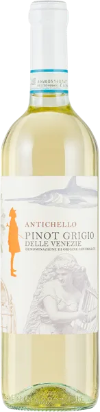 Изображение Вино белое п/сух стиль №1 Пино Гриджио Делле Венеция Антикелло 2024 Санта София с/б, 0,75 л