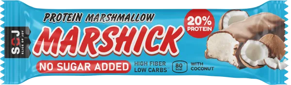 Изображение Батончик протеиновый Содж Маршик маршмеллоу кокос СОДЖ м/у, 30 г