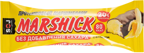 Изображение Батончик протеиновый Содж Маршик маршмеллоу банан СОДЖ м/у, 30 г