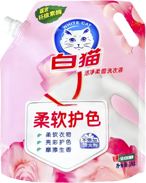 Изображение Средство для стирки жидкое Баимао вайткэт цветное белье Шанхай Хачисон п/у, 1 л