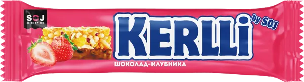 Изображение Батончик злаковый Содж Керлли клубника шоколад СОДЖ м/у, 50 г