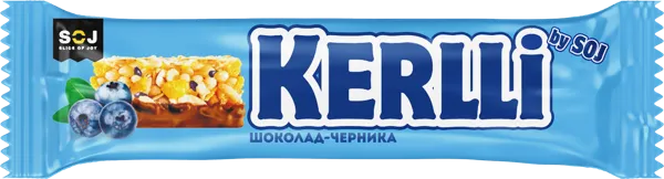 Изображение Батончик злаковый Содж Керлли черника СОДЖ м/у, 50 г