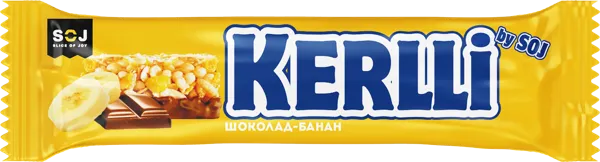 Изображение Батончик злаковый Содж Керлли банан шоколад СОДЖ м/у, 50 г