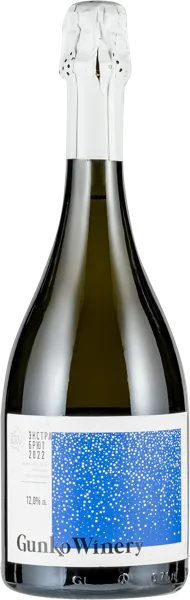 Изображение Вино игристое белое экстра брют Гунько ЗГУ блан де нуар ГунькоВВ с/б, 0,75 л