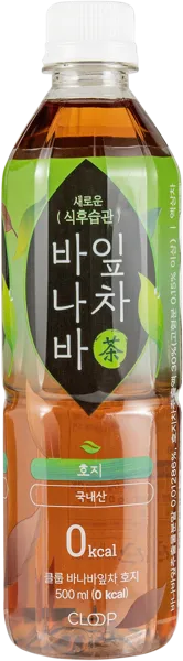 Изображение Напиток Чай зеленый Клуп Банаба Ходжи жареный Донгвон Системс п/б, 0,5 л