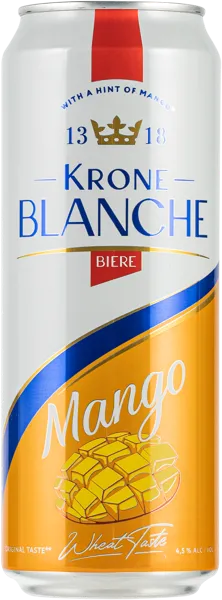 Изображение Пивной напиток 4,5% Крон бланш манго Балтика ПК ж/б, 0,45 л