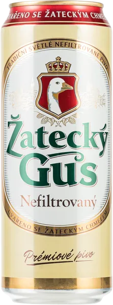 Изображение Пиво светлое Лагер 4,8% н/ф Жатецкий гусь Балтика ПК ж/б, 0,45 л