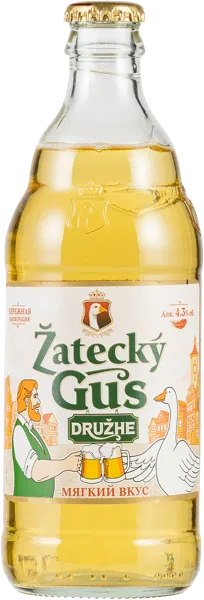 Изображение Пиво светлое Лагер 4,3% Жатецкий гусь Балтика ПК с/б, 0,45 л