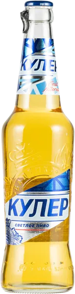 Изображение Пиво светлое Лагер 4,7% Балтика кулер Балтика ПК с/б, 0,47 л